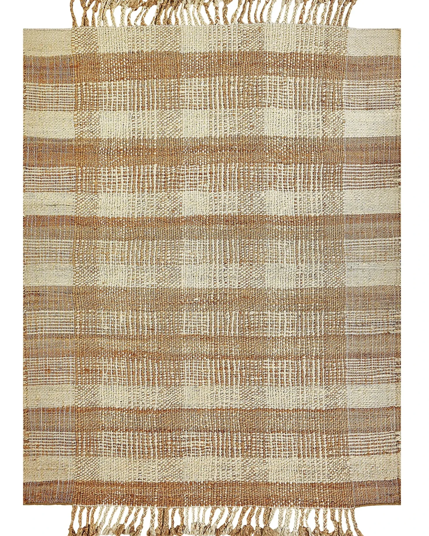 Tappeto BERISSA Beige 160 x 230 cm Iuta