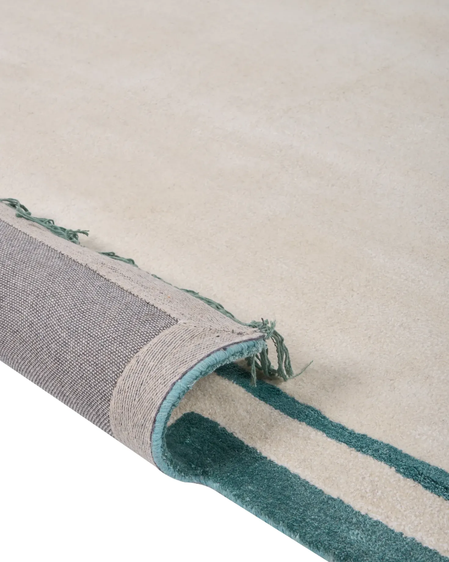 Tappeto BERWARI Beige chiaro 160 x 230 cm Viscosa