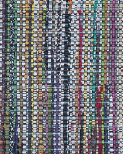 Tappeto BESNI Blu 160 x 230 cm Cotone