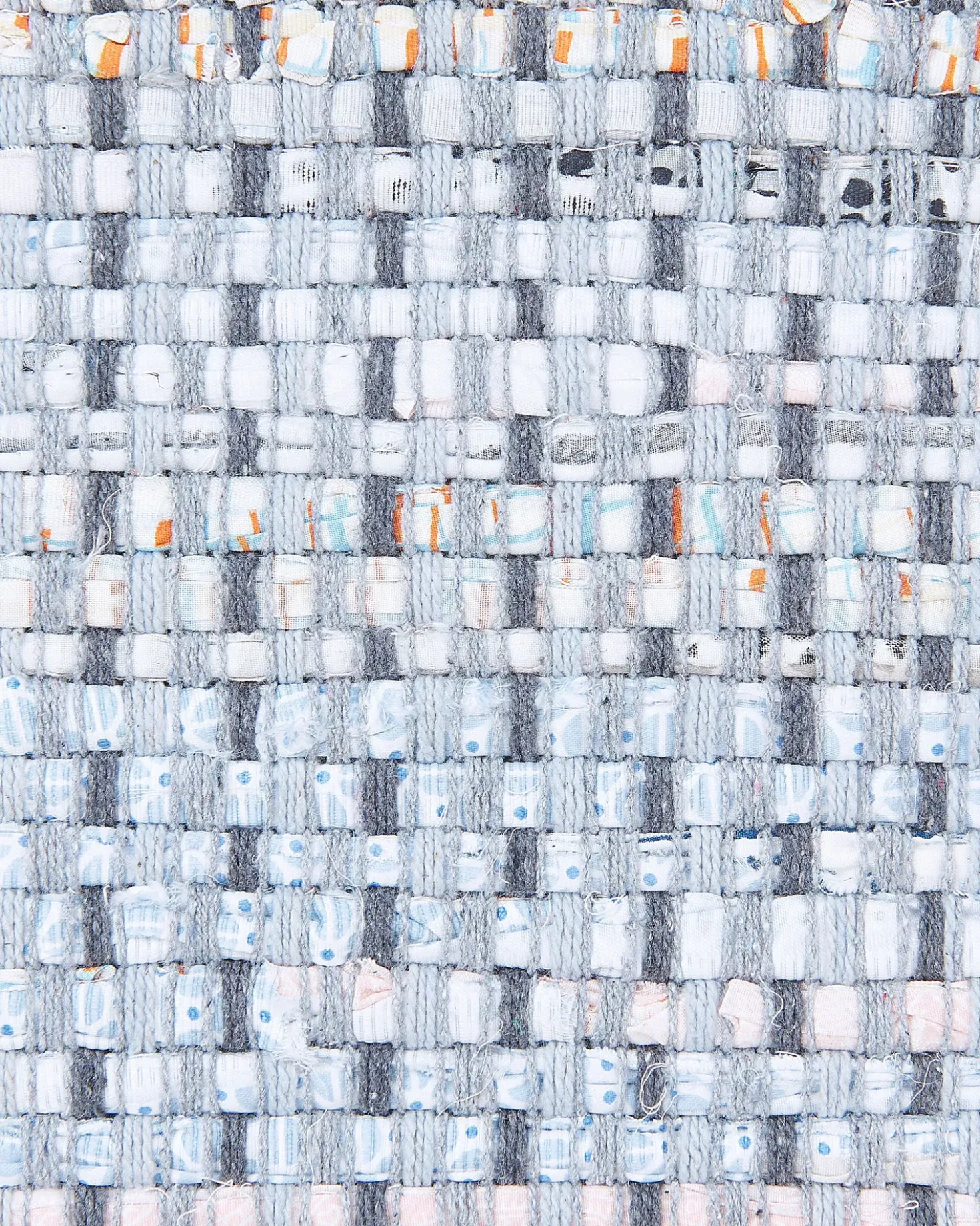 Tappeto BESNI Grigio 160 x 230 cm Cotone