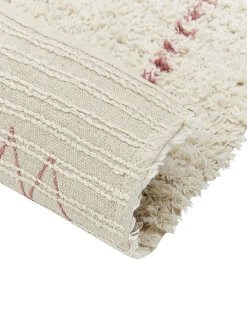 Tappeto BETTIAH Beige 160 x 230 cm Cotone