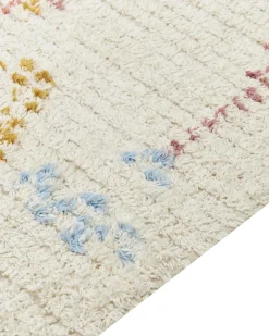 Tappeto BETTIAH Beige 160 x 230 cm Cotone