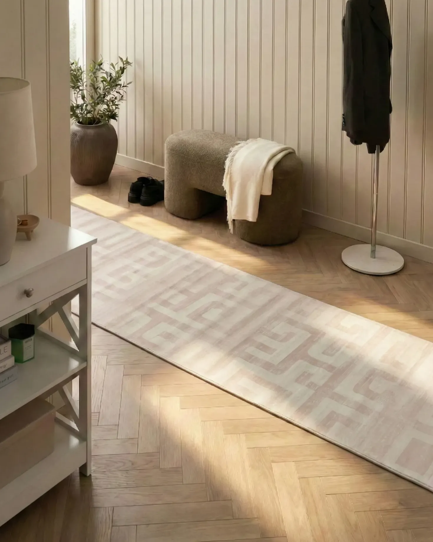 Tappeto BEYDAG Beige 80 x 300 cm