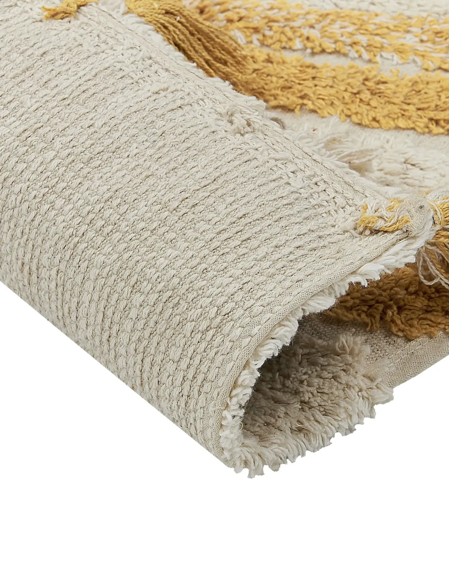 Tappeto BINGOL Giallo 160 x 230 cm Cotone
