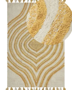 Tappeto BINGOL Giallo 160 x 230 cm Cotone