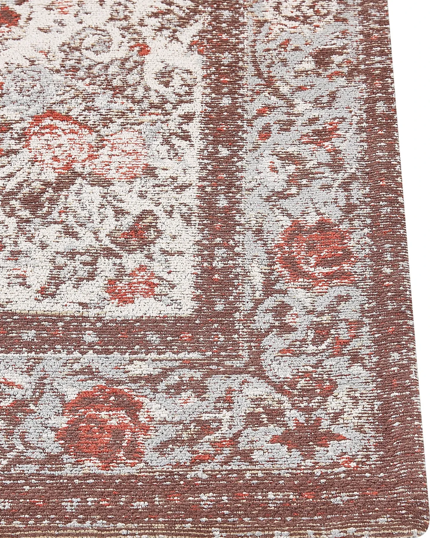 Tappeto BINNISZ Rosso 80 x 150 cm Cotone