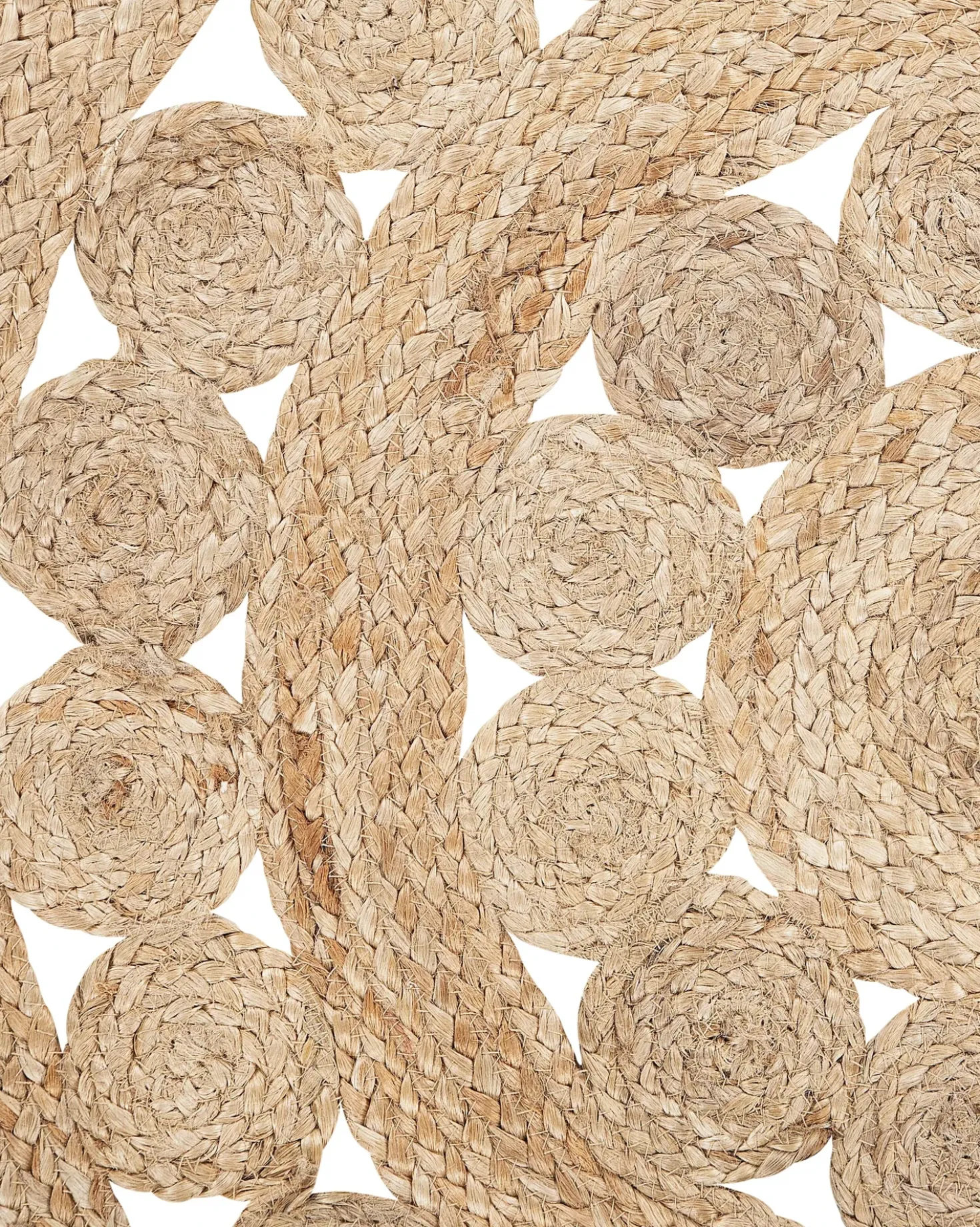 Tappeto BIRECIK Beige ø 120 cm Iuta