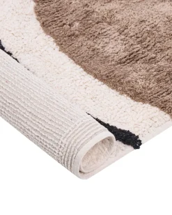 Tappeto BOLAT Beige 160 x 230 cm Cotone