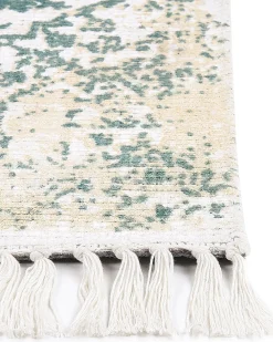 Tappeto BOYALI Beige chiaro 160 x 230 cm Viscosa