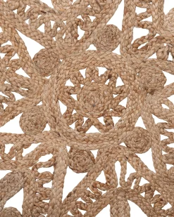 Tappeto BUCAK Beige ø 120 cm Iuta
