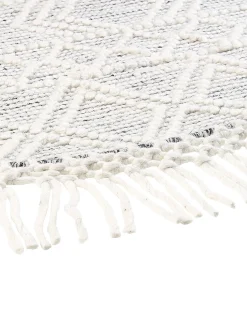 Tappeto BULDAN Grigio ø 140 cm Lana