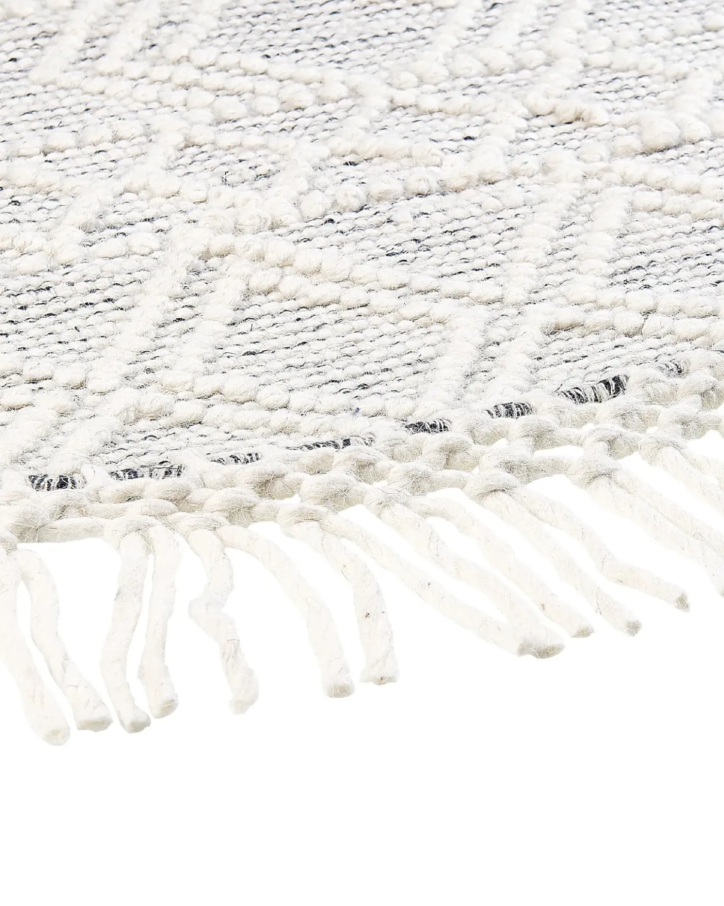 Tappeto BULDAN Grigio ø 140 cm Lana