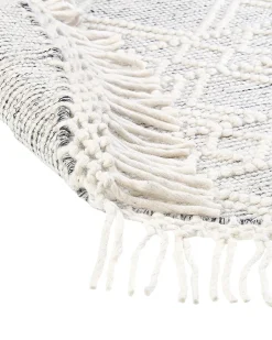 Tappeto BULDAN Grigio ø 140 cm Lana