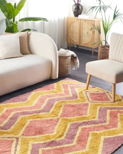 Tappeto CANAKKALE Multicolore 160 x 230 cm Cotone