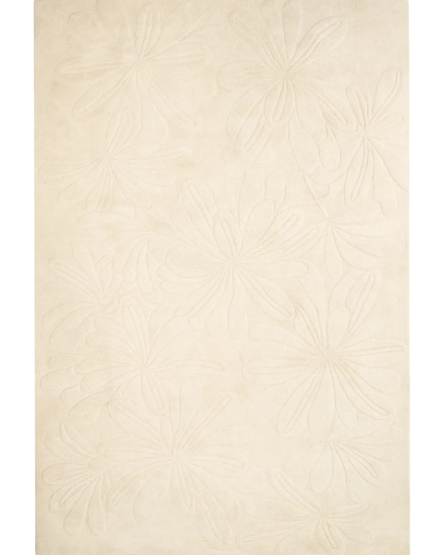 Tappeto CHENNAI Beige chiaro 200 x 300 cm Lana