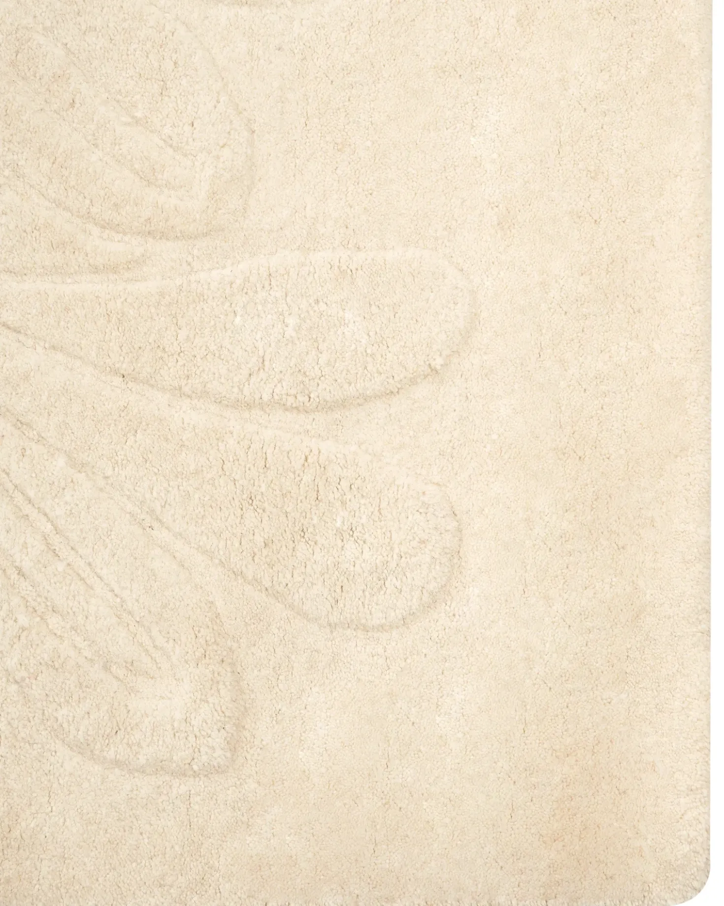 Tappeto CHENNAI Beige chiaro 200 x 300 cm Lana
