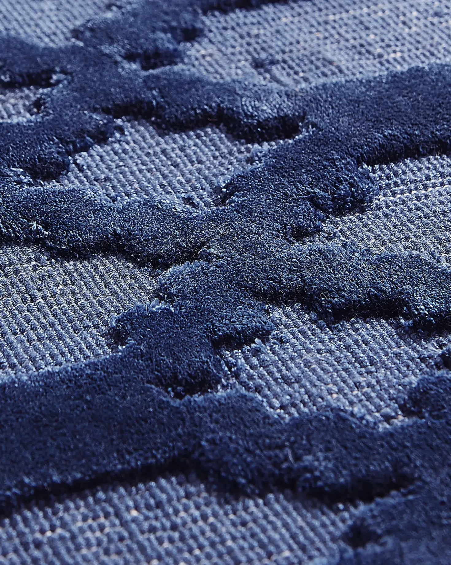 Tappeto CIZRE Blu marino 140 x 200 cm Viscosa