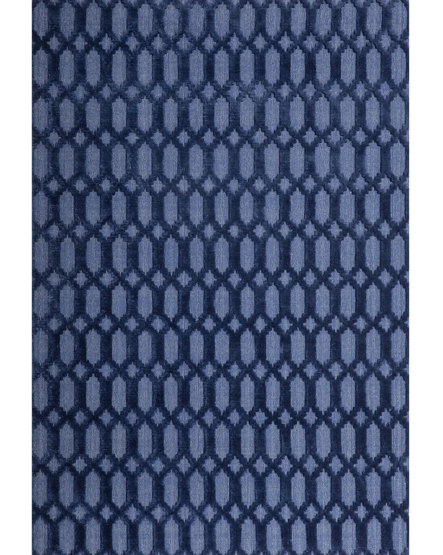 Tappeto CIZRE Blu marino 140 x 200 cm Viscosa