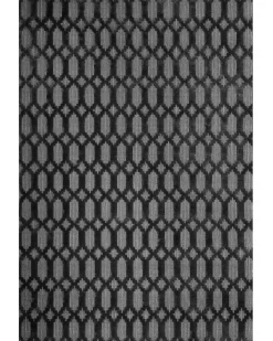 Tappeto CIZRE Grigio scuro 160 x 230 cm Viscosa