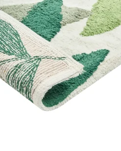 Tappeto da bagno ASAN Verde 60 x 90 cm Cotone