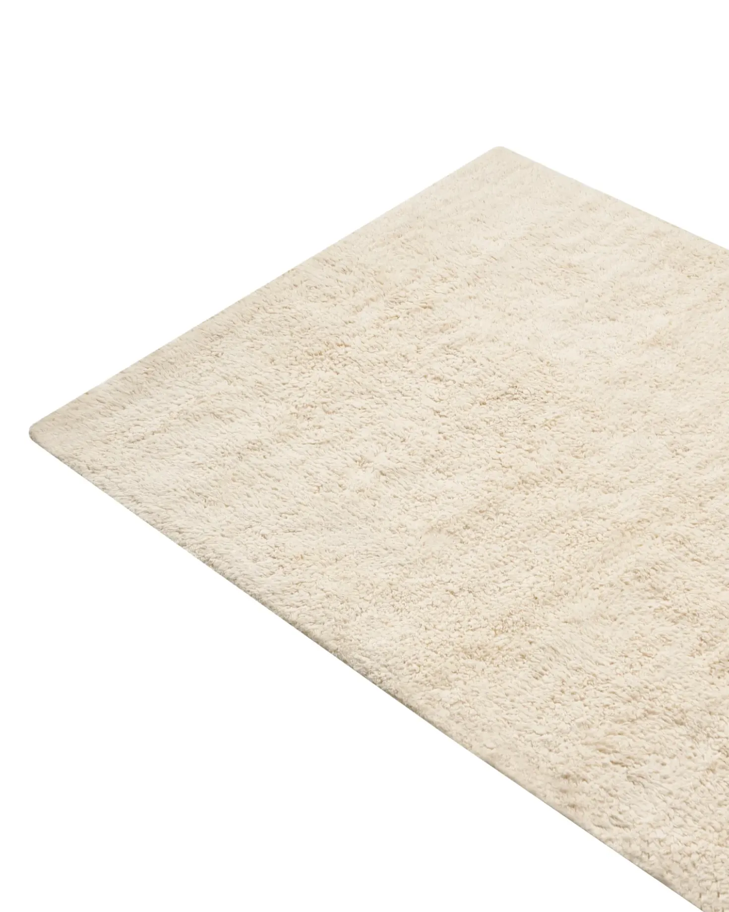 Tappeto da bagno GOELA Bianco sporco 60 x 90 cm Cotone