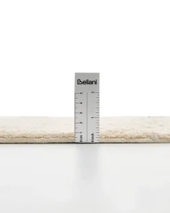 Tappeto da bagno GOELA Bianco sporco 60 x 90 cm Cotone