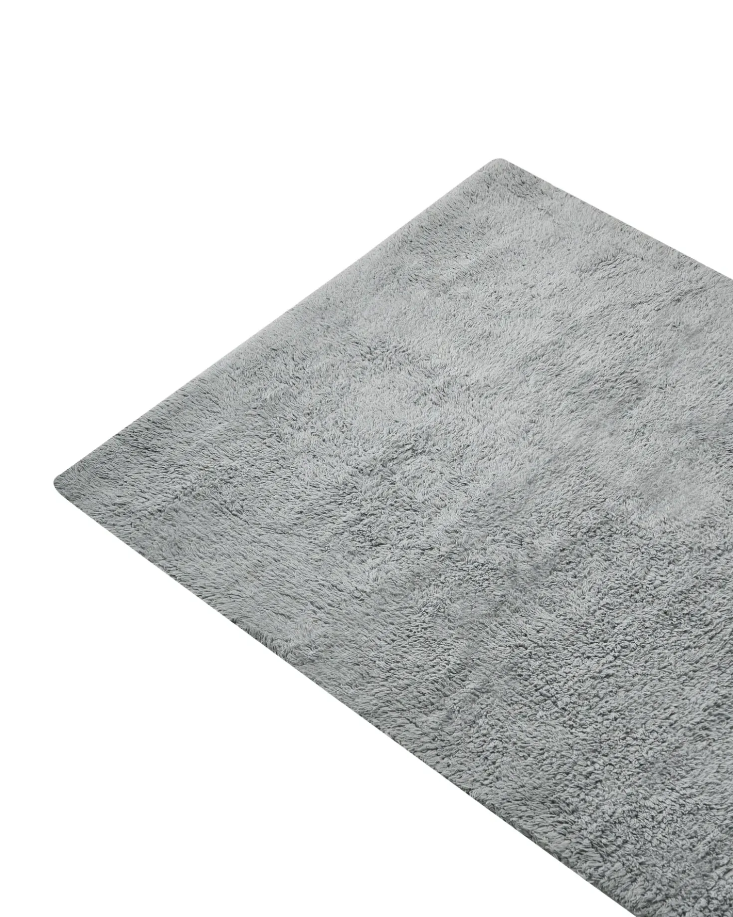 Tappeto da bagno GOELA Grigio 60 x 90 cm Cotone