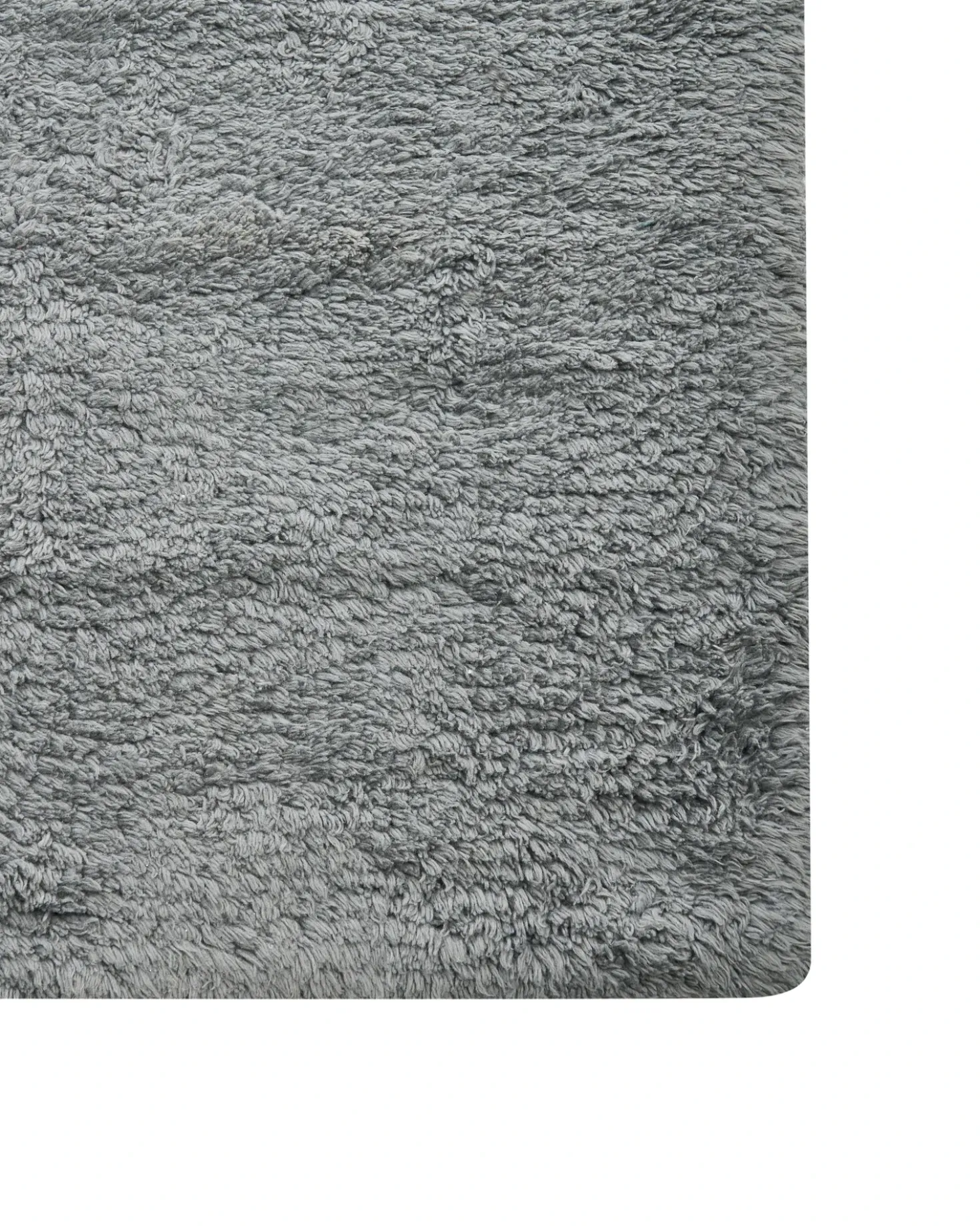 Tappeto da bagno GOELA Grigio 60 x 90 cm Cotone