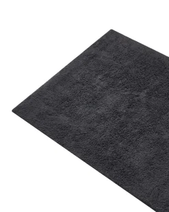Tappeto da bagno GOELA Nero 60 x 90 cm Cotone