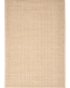 Tappeto da bagno KARAD Beige 60 x 90 cm Cotone