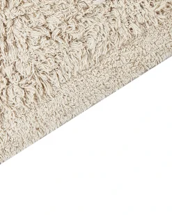 Tappeto da bagno OLTAN Beige 50 x 80 cm Cotone