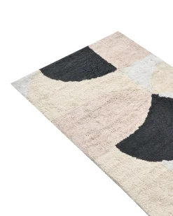 Tappeto da bagno SANOLI Beige 60 x 90 cm Cotone