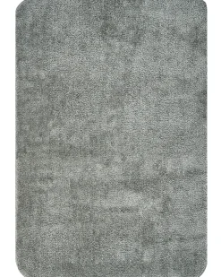 Tappeto da bagno URLANA Grigio 60 x 90 cm Microfibra