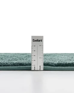 Tappeto da bagno URLANA Verde scuro 60 x 90 cm Microfibra