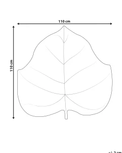 Tappeto da gioco per bambini HELIKON 110 x 110 cm Cotone Bianco sporco