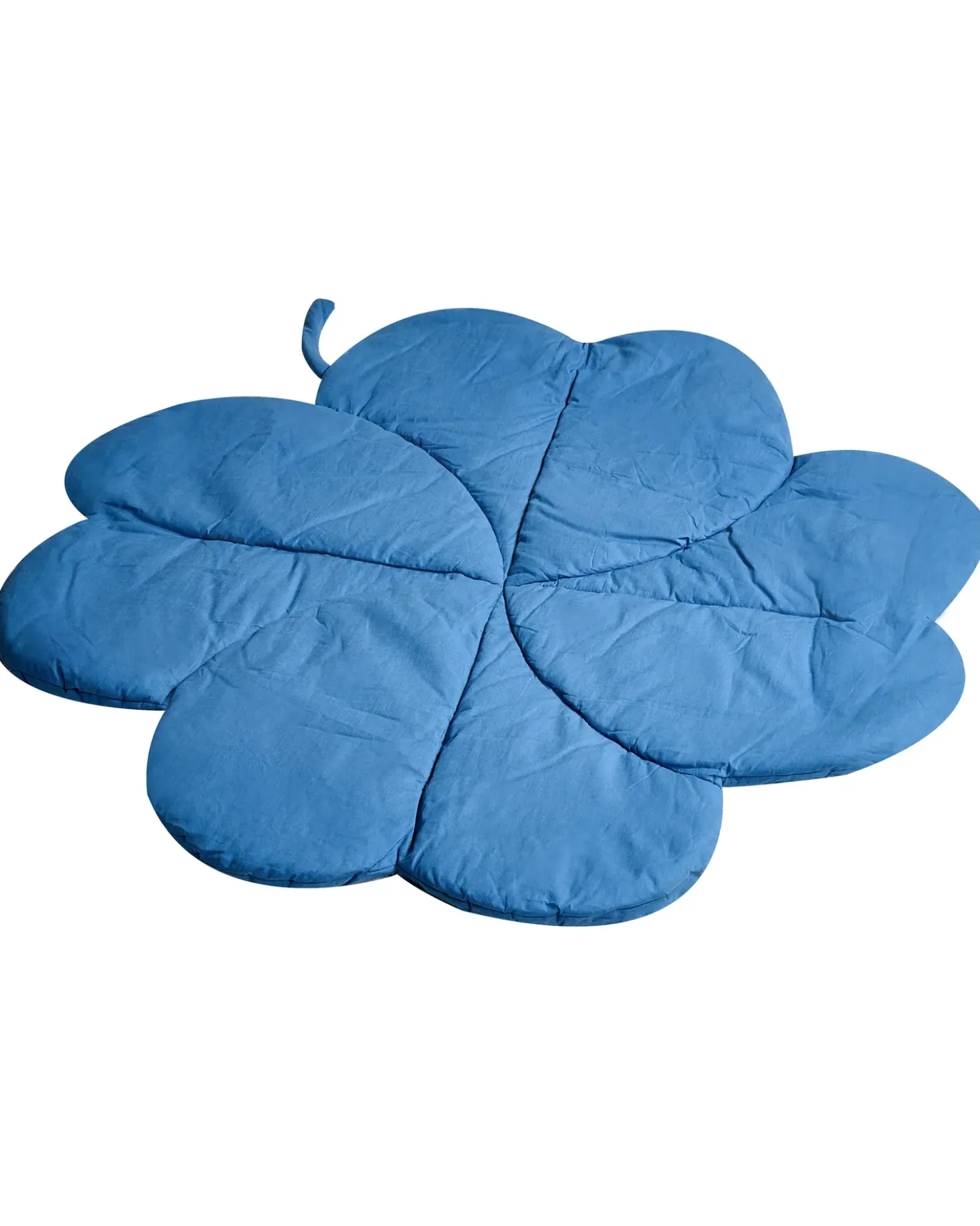 Tappeto da gioco per bambini ACADINE 110 x 110 cm Cotone Blu