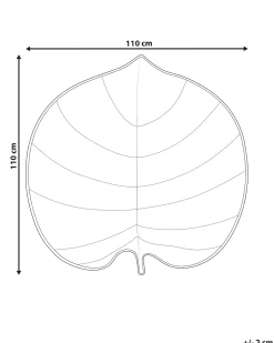 Tappeto da gioco per bambini EOLIA 110 x 110 cm Cotone Bianco sporco