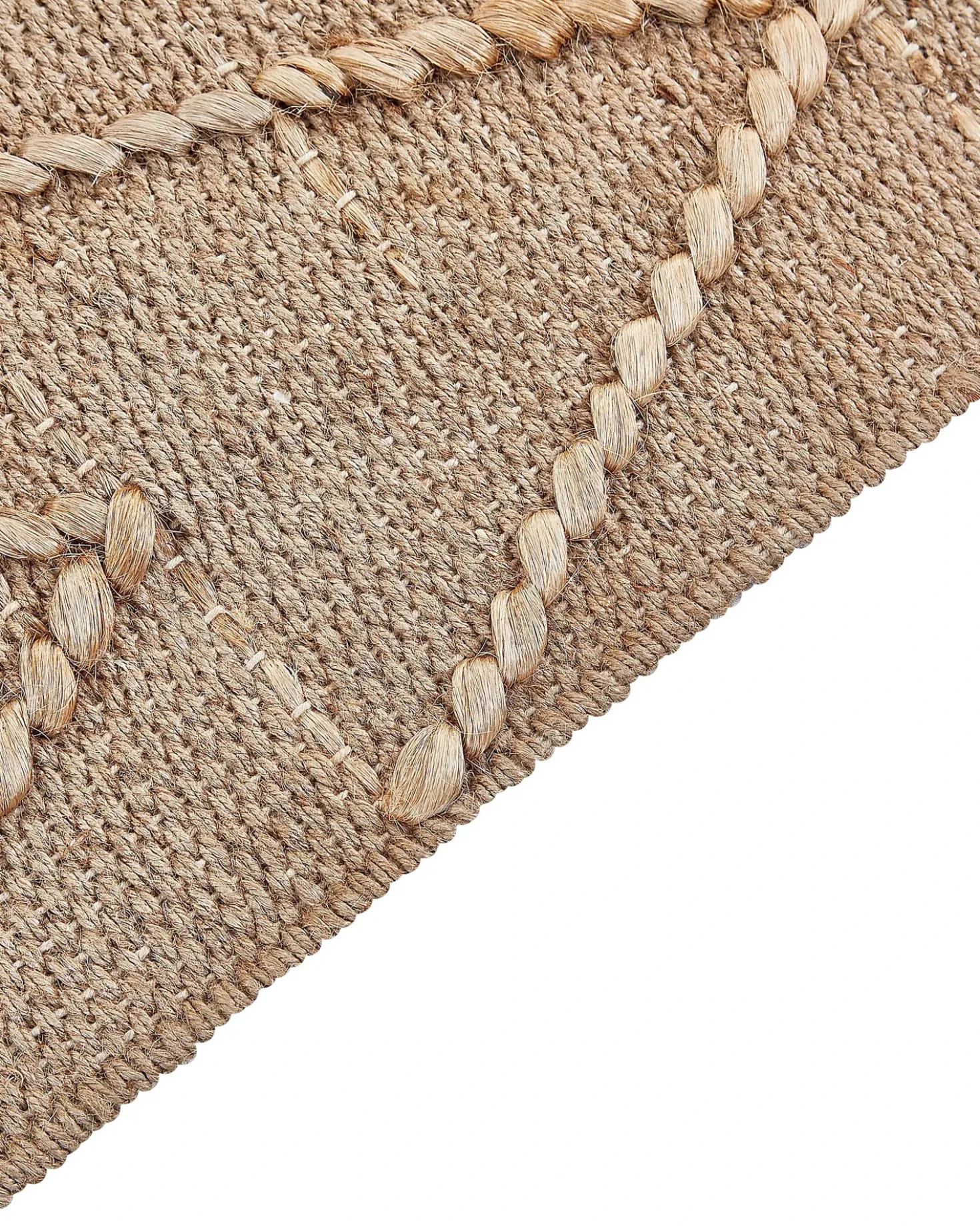 Tappeto DADAY Beige 160 x 230 cm Iuta