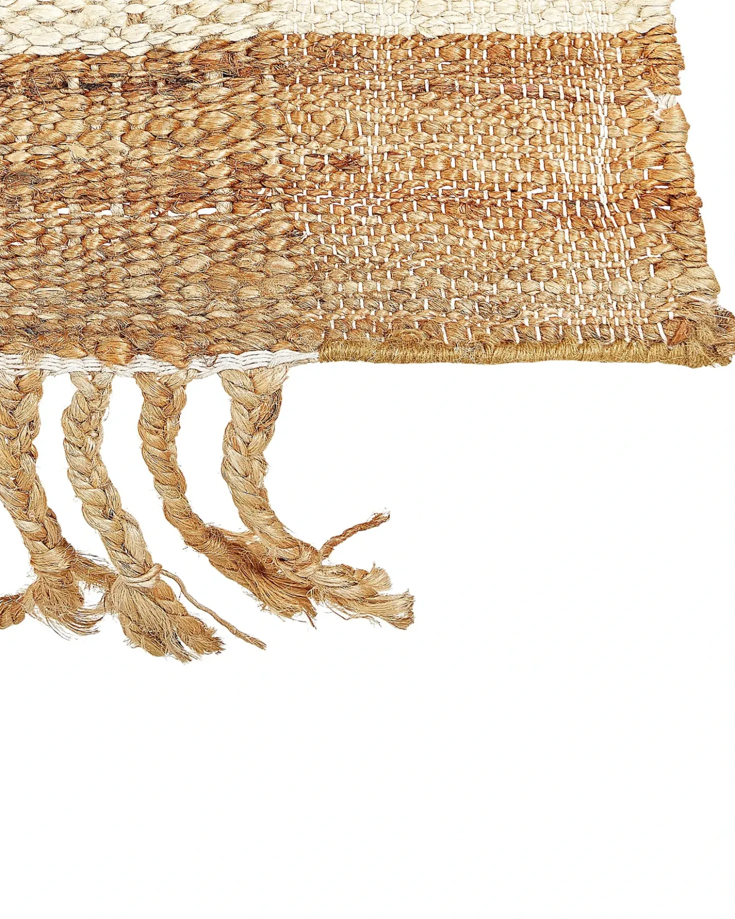 Tappeto DEDEMLI Beige 160 x 230 cm Iuta