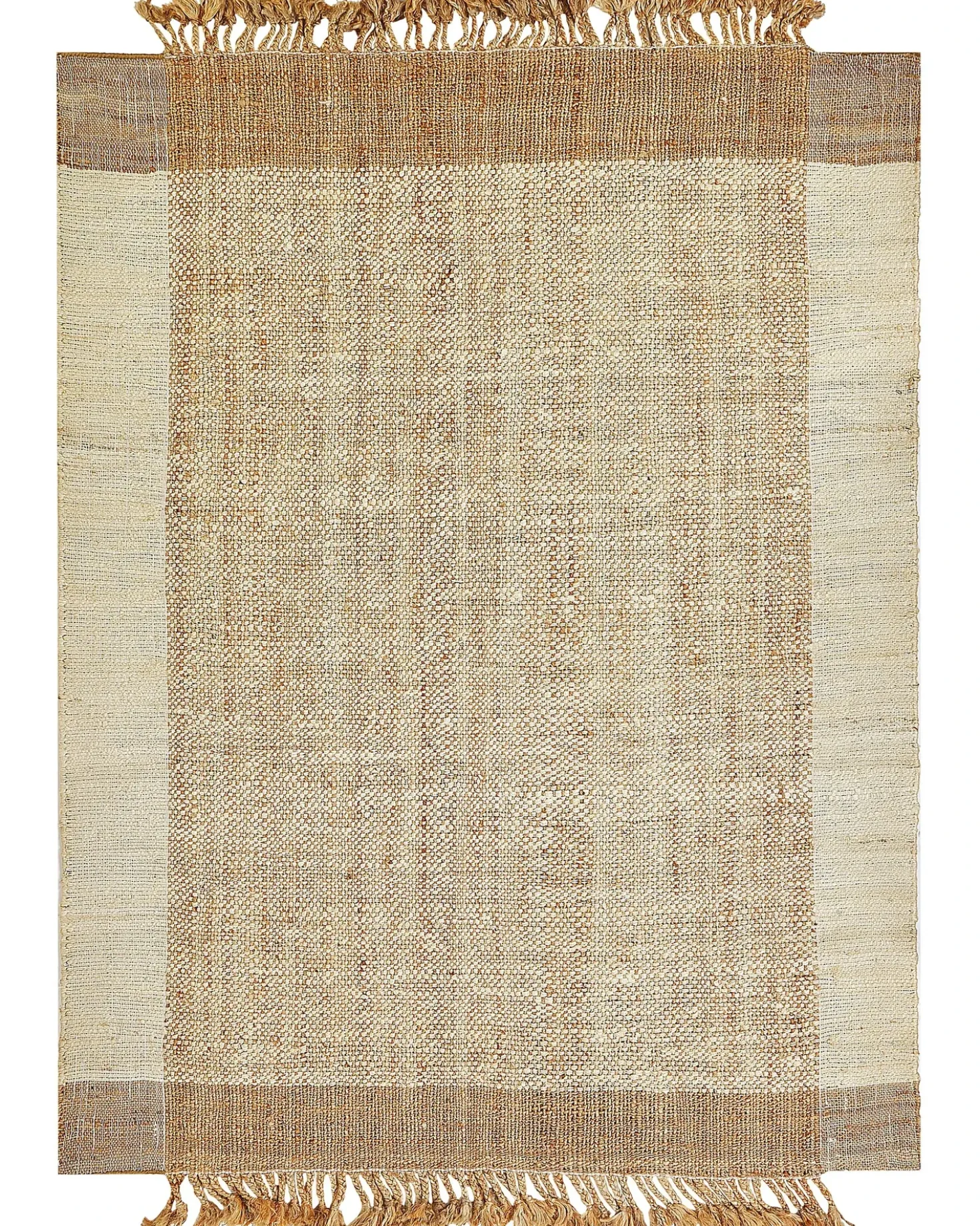 Tappeto DEDEMLI Beige 160 x 230 cm Iuta