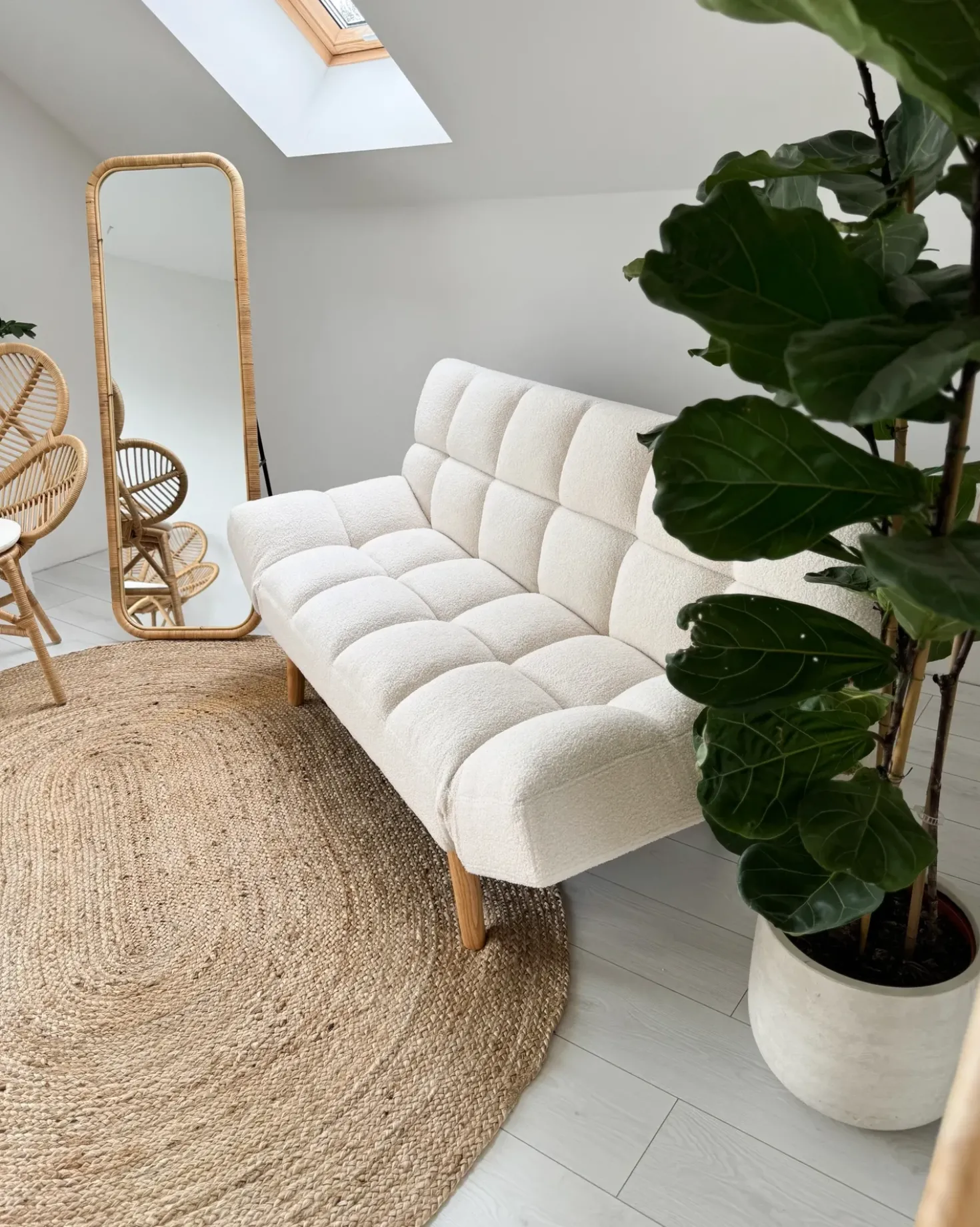 Tappeto DEMIRCI Beige 160 x 230 cm Iuta