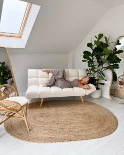 Tappeto DEMIRCI Beige 160 x 230 cm Iuta