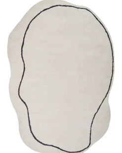 Tappeto DERA Beige 160 x 230 cm Viscosa