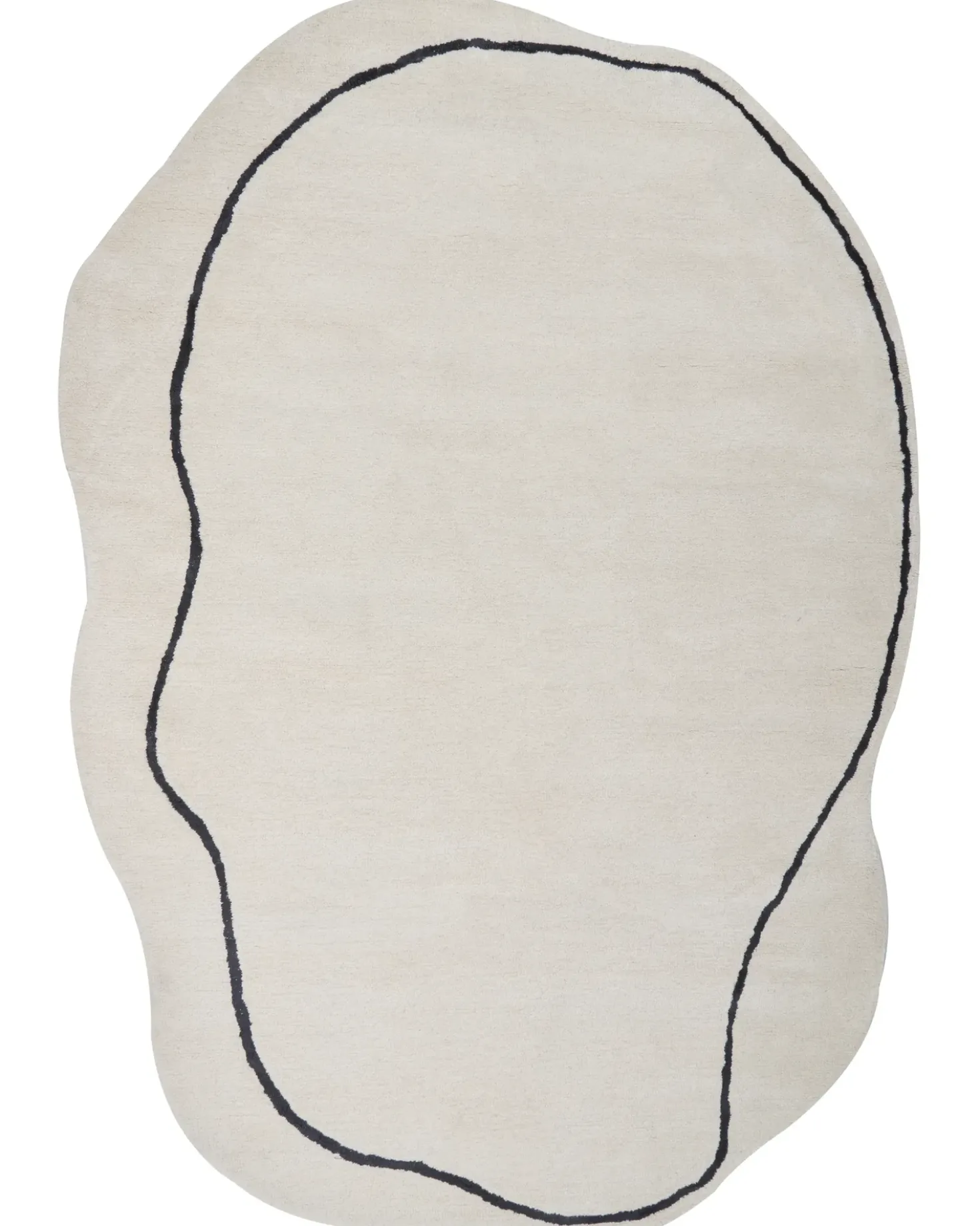 Tappeto DERA Beige 160 x 230 cm Viscosa