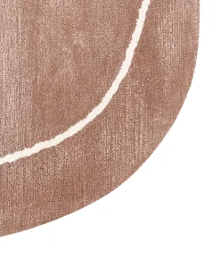 Tappeto DERA Marrone 160 x 230 cm Viscosa