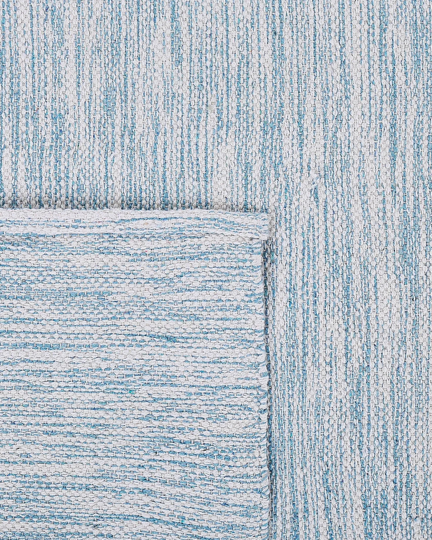Tappeto DERINCE Azzurro 80 x 150 cm Cotone
