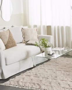 Tappeto DIDIM Beige 160 x 230 cm Cotone
