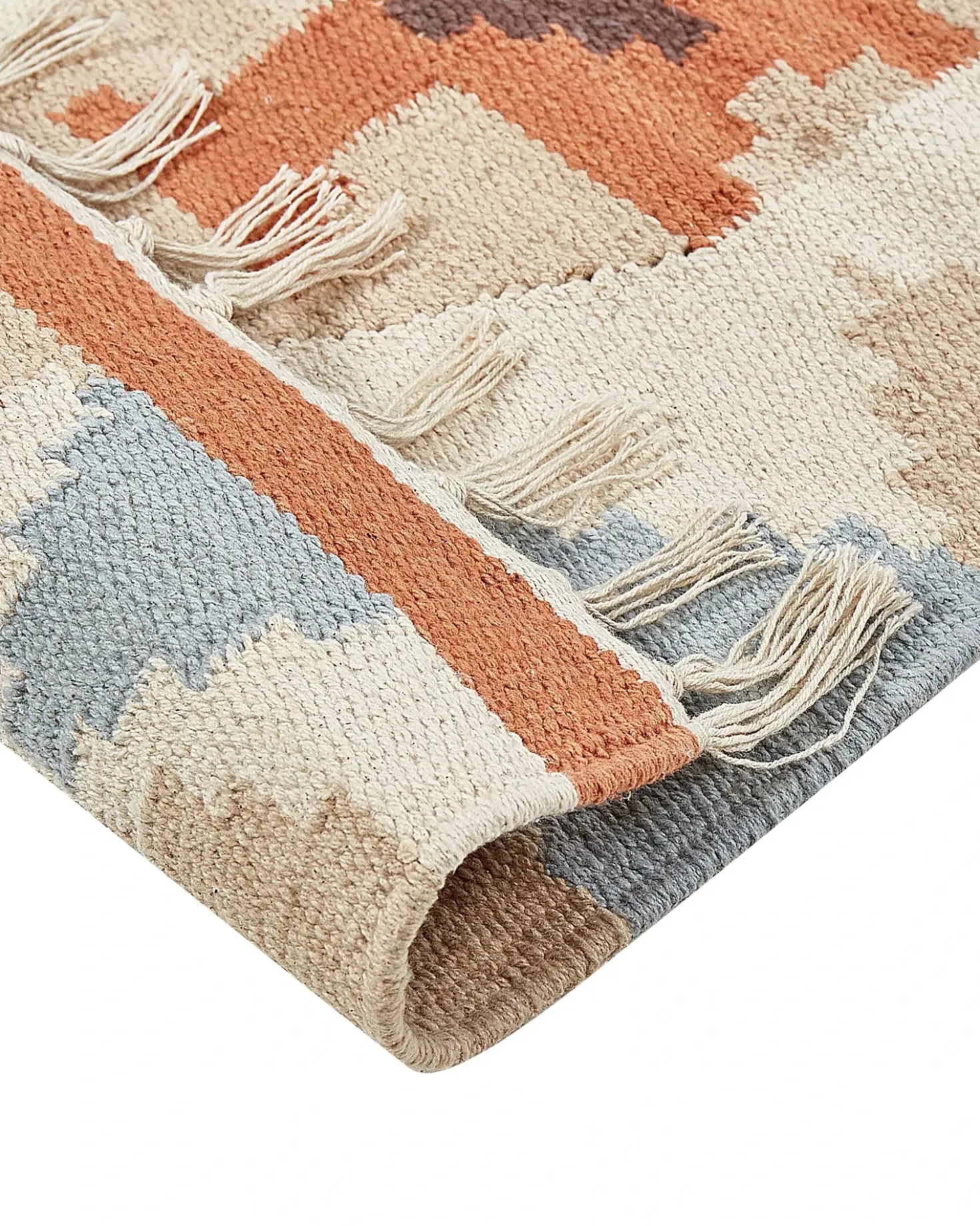 Tappeto DILIJAN Multicolore 160 x 230 cm Cotone Kilim