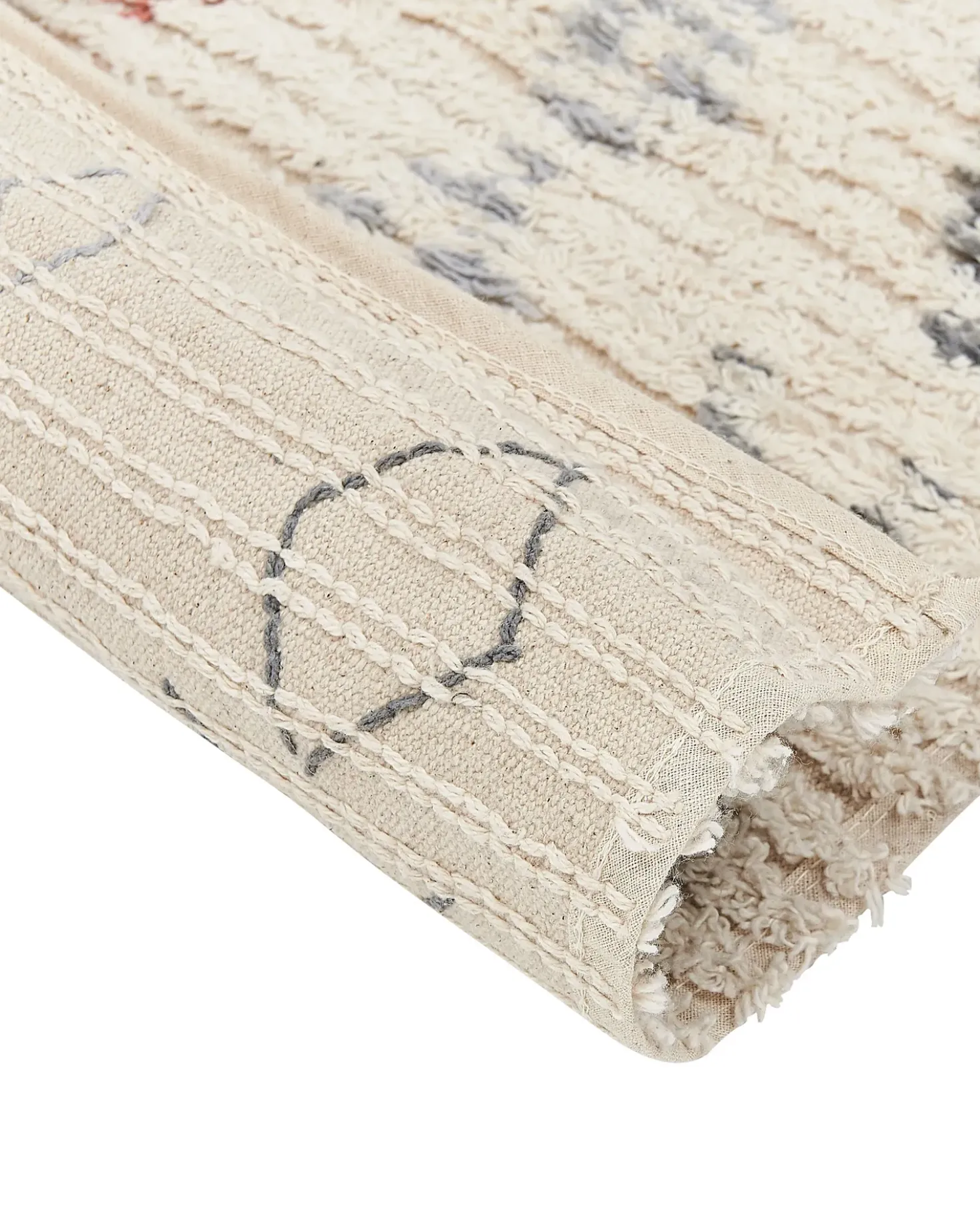 Tappeto DISPUR Beige 160 x 230 cm Cotone