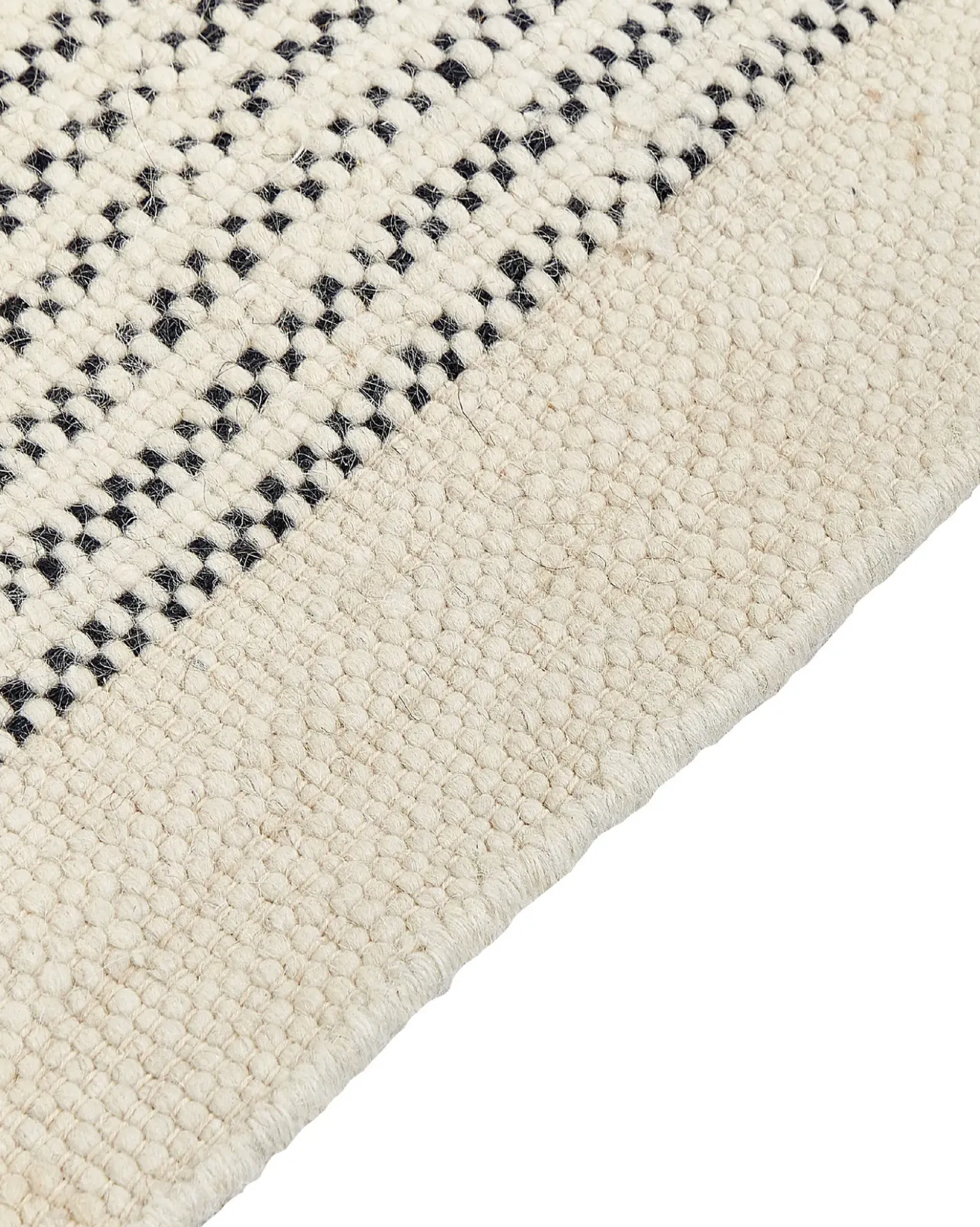 Tappeto DIVARLI Beige 160 x 230 cm Lana